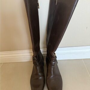 Tory Burch Brown Heeled Boots